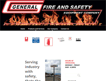 Tablet Screenshot of generalfireandsafety.biz